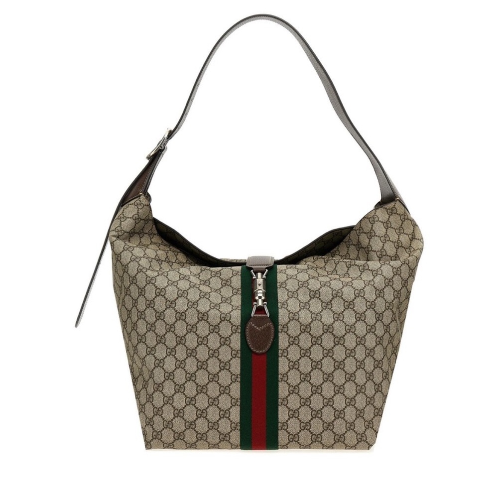 GUCCI JACKIE 1961 GG SUPREME CANVAS BAG